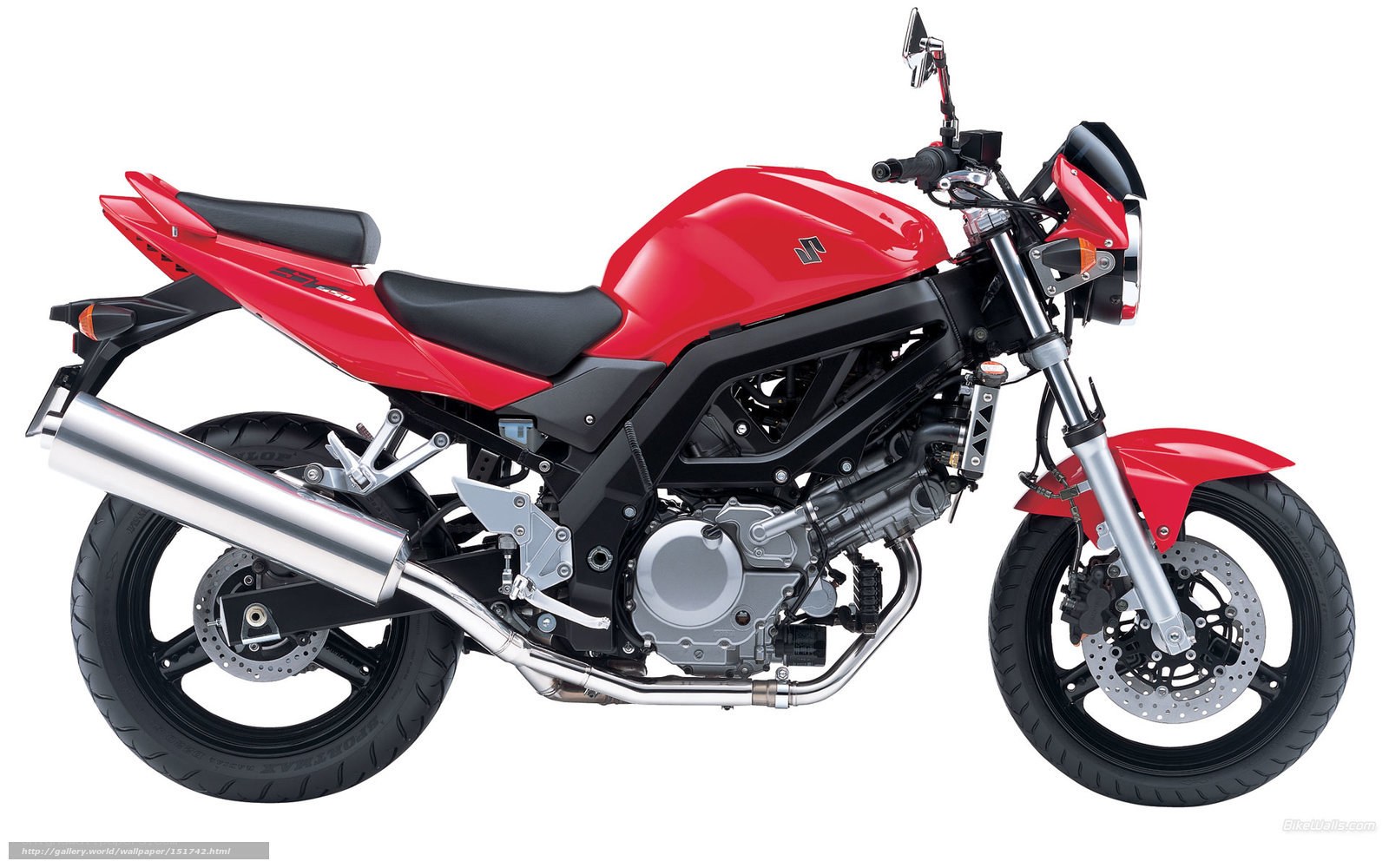 red sport motorcycle