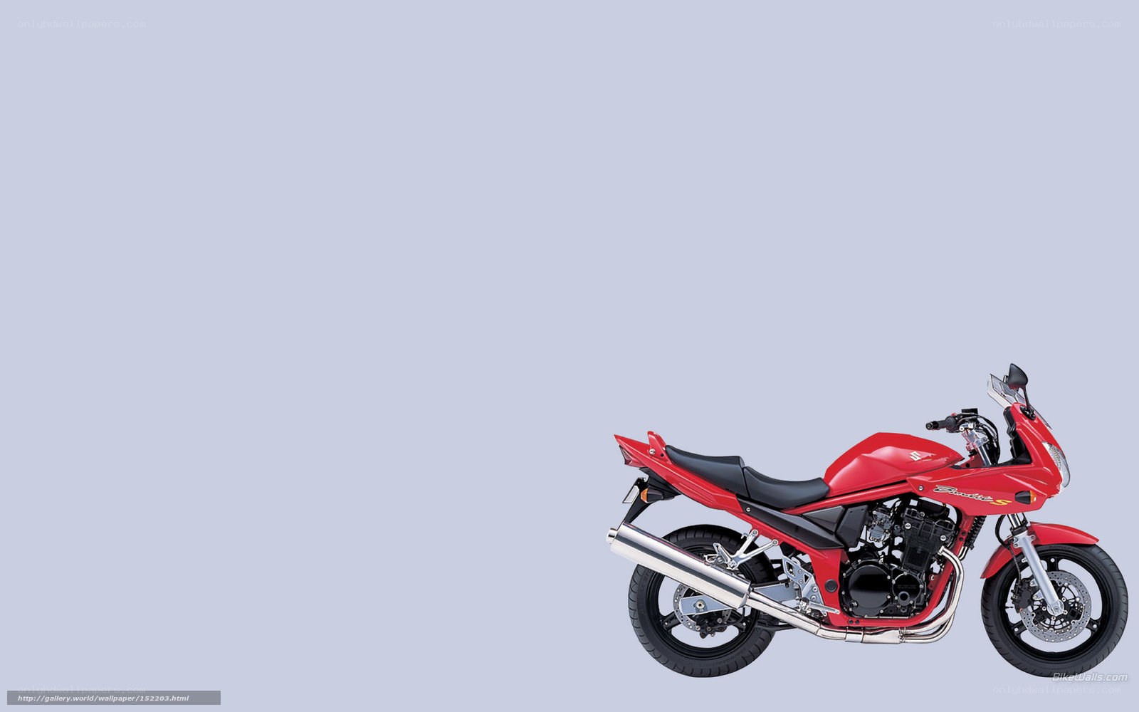red sport motorcycle