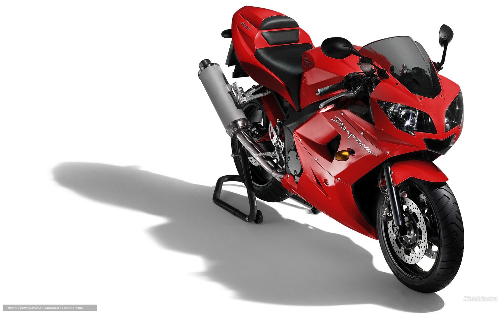 red sport motorcycle