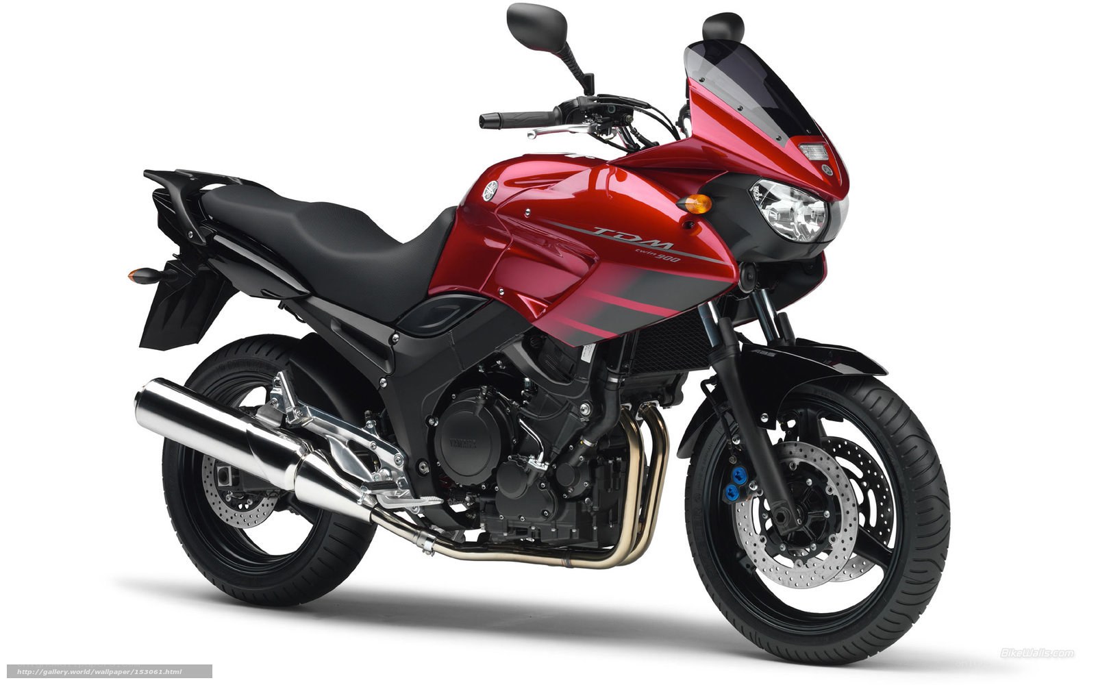 red sport motorcycle