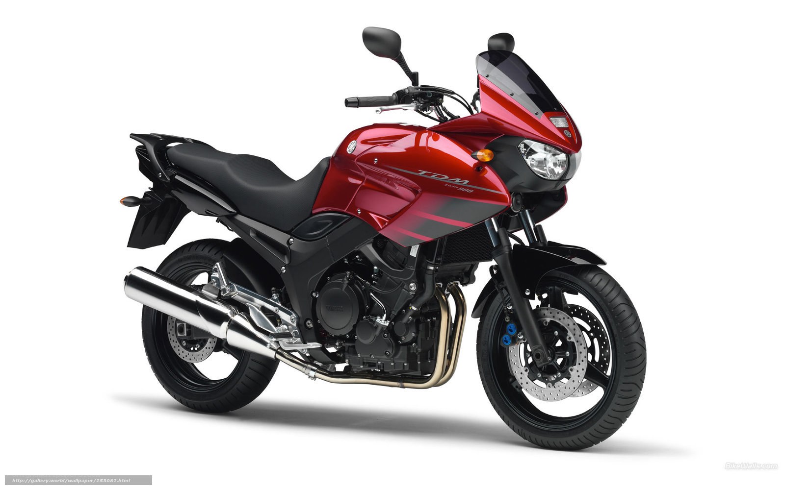 red sport motorcycle