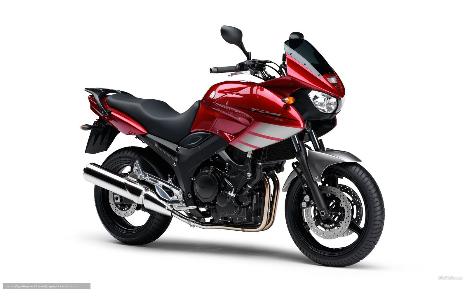 red sport motorcycle