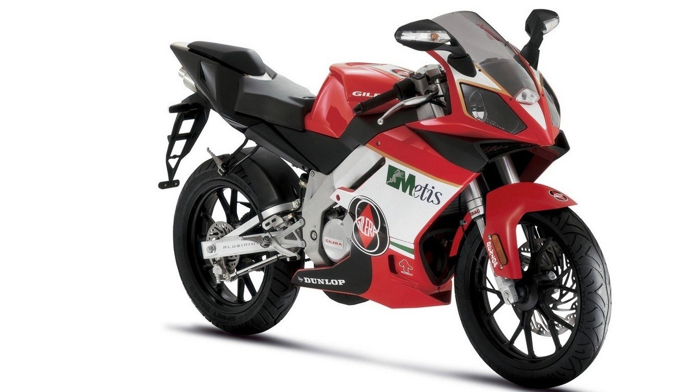 red sport motorcycle