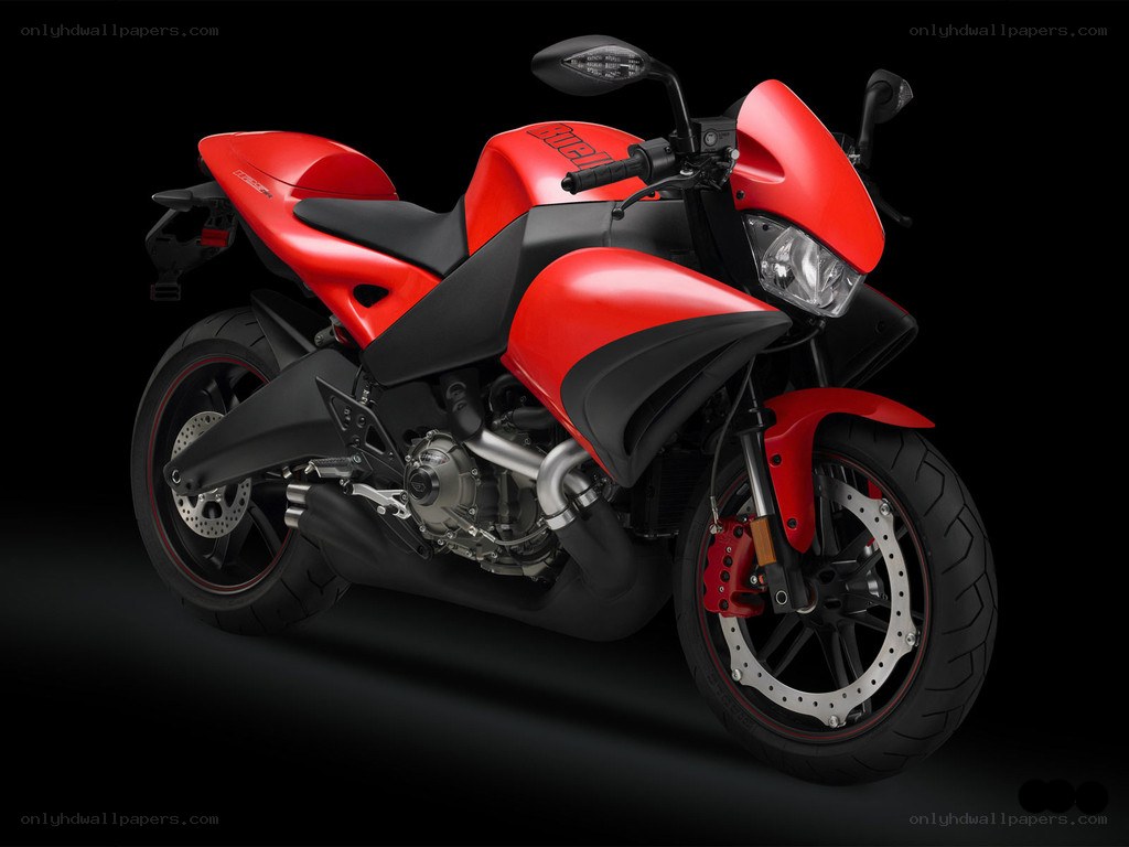 red sport motorcycle