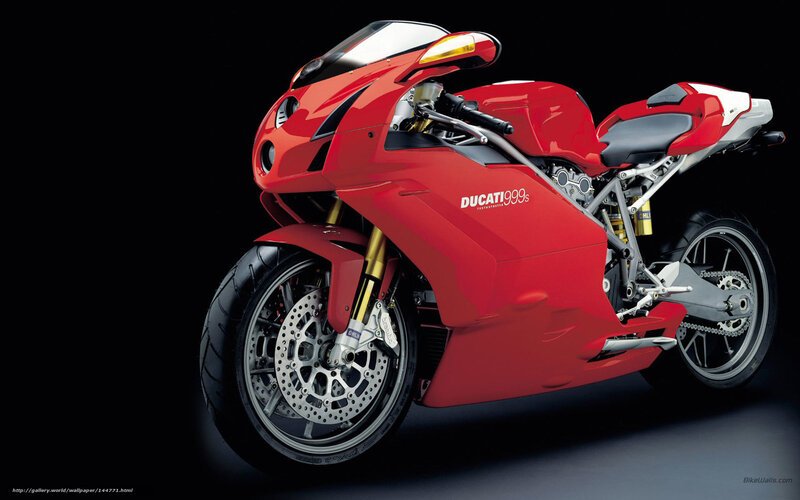 Red Sport Motorcycle — Dramatic, Photograph, Black Background