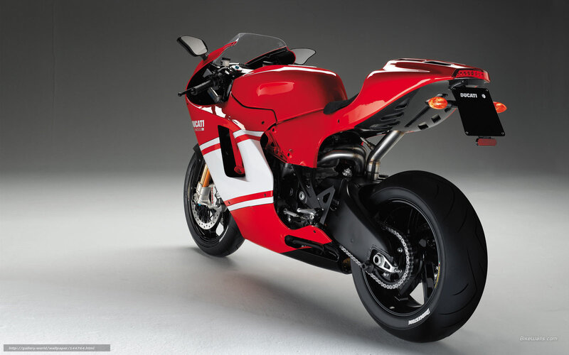 Red Sport Motorcycle — Dramatic, Photograph, Rear Wheel