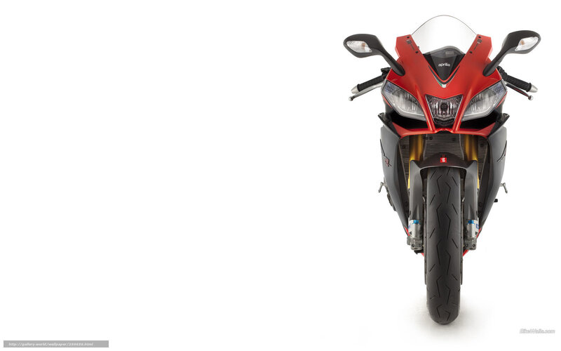 Red Sport Motorcycle — Neutral, Photograph, Handlebars, Headlight