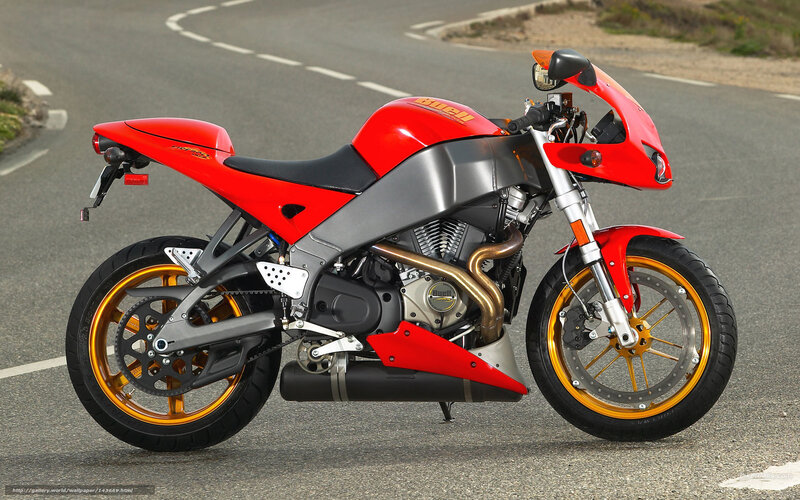 Red Sport Motorcycle — Neutral, Photograph, Road