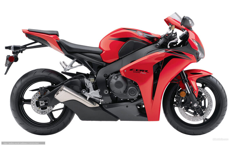 Red Sport Motorcycle — Neutral, Photograph, Seat, Exhaust, Headlight