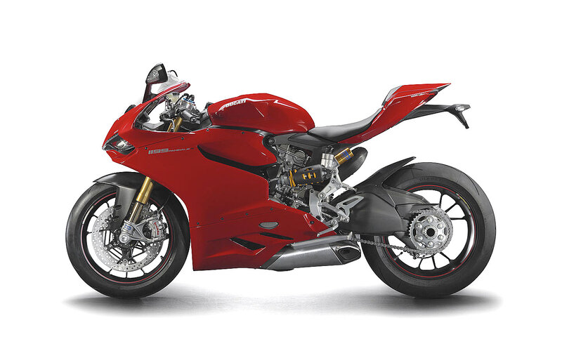 Red Sport Motorcycle — Neutral, Photograph, Seat