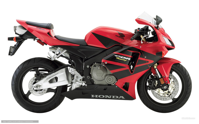Red Sport Motorcycle — Neutral, Photograph, Seat, Windshield, Engine