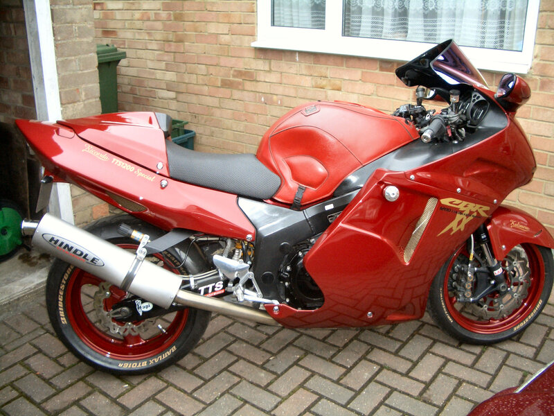 Red Sport Motorcycle — Neutral, Photograph