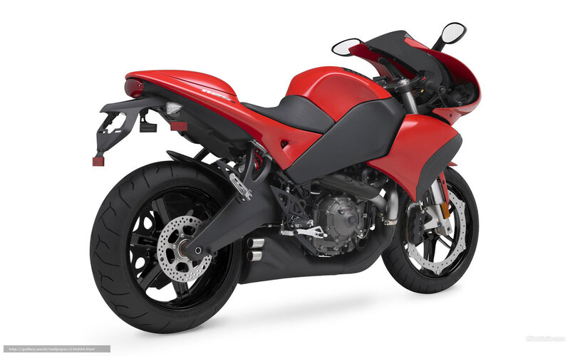 Red Sport Motorcycle — Neutral, Photograph, Wheel
