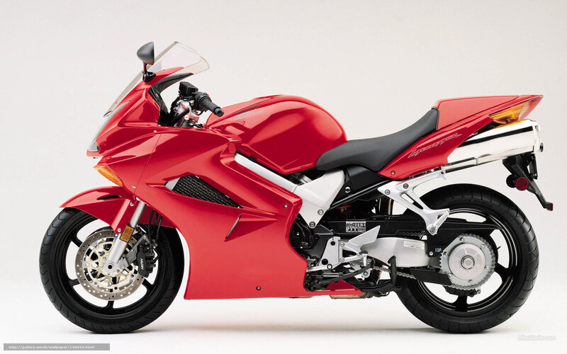 Red Sport Motorcycle — Neutral, Photograph, Windshield, Exhaust Pipe