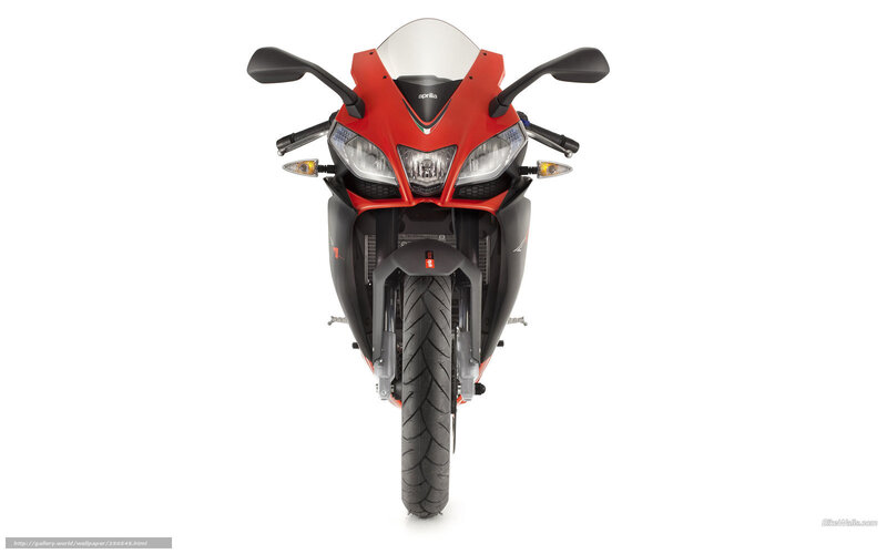 Red Sport Motorcycle — Neutral, Photograph, Windshield, Headlight