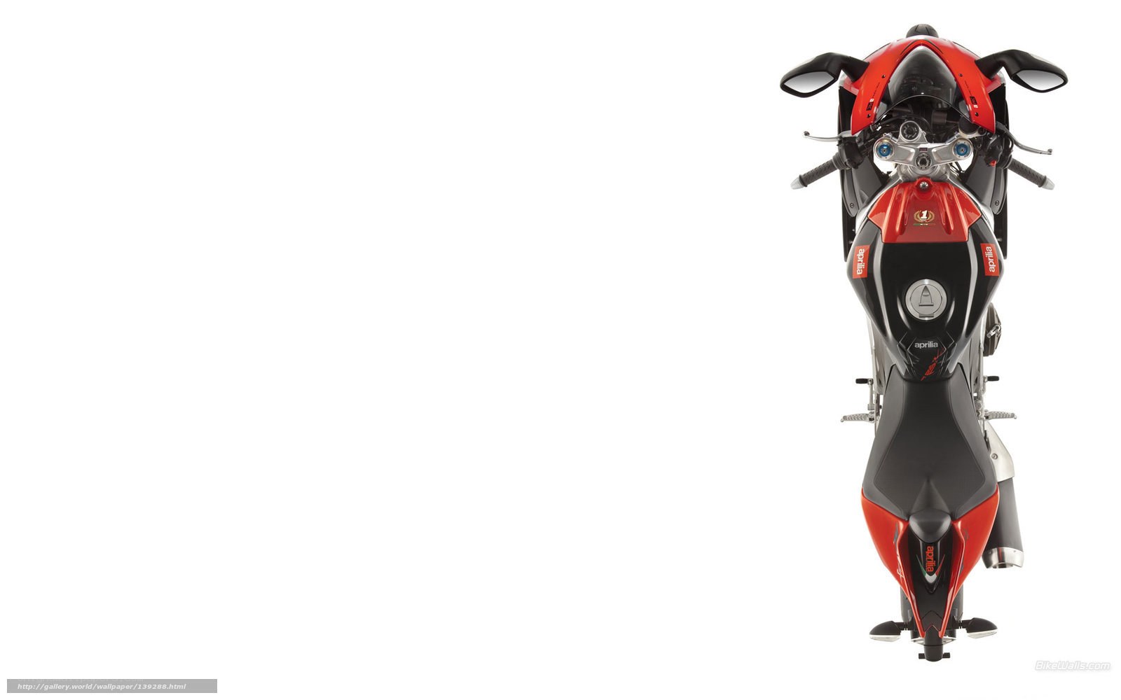 red sport motorcycle