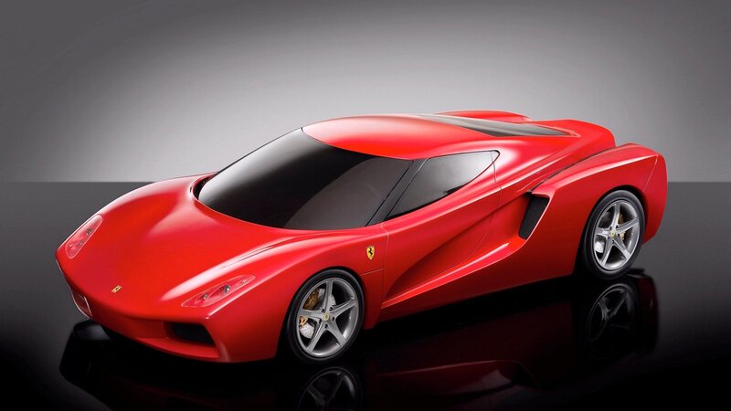 Red Sports Car — 3d Render, Wheel