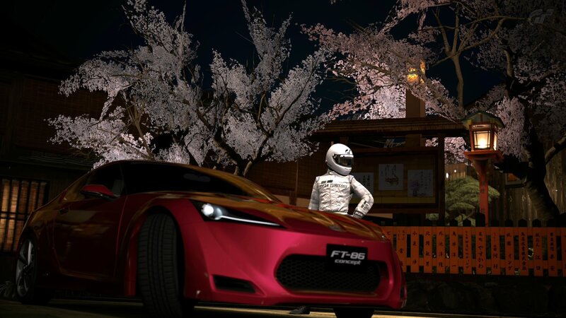 Red Sports Car and Driver