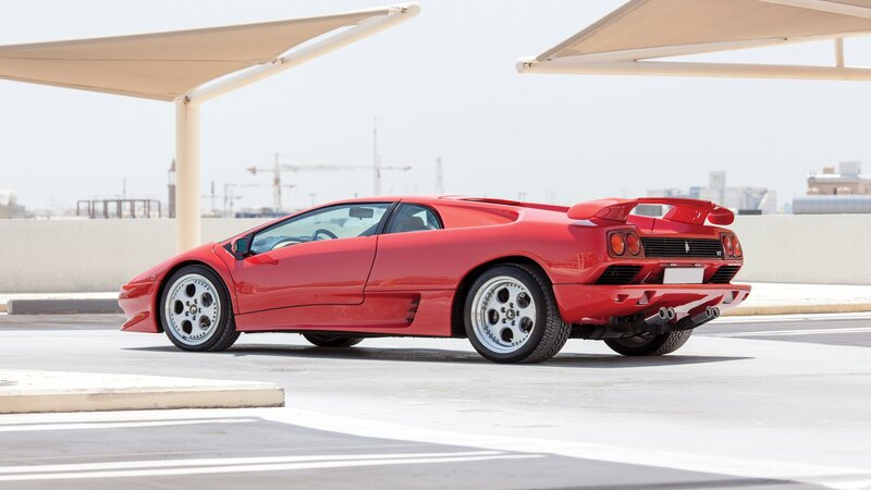 Red Sports Car — Calm, Afternoon, Photograph, Canopy