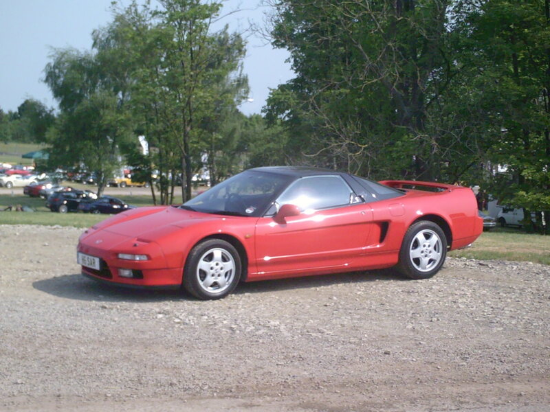 Red Sports Car — Calm, Afternoon, Photograph, Trees