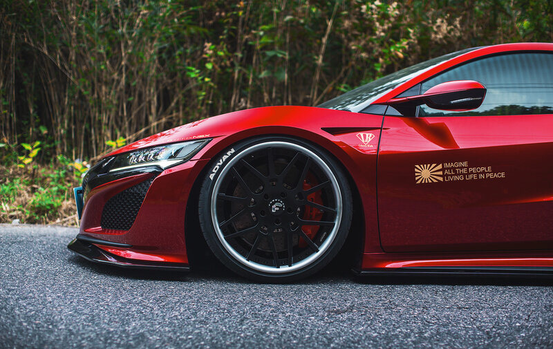 Red Sports Car — Calm, Photograph, Car Wheel