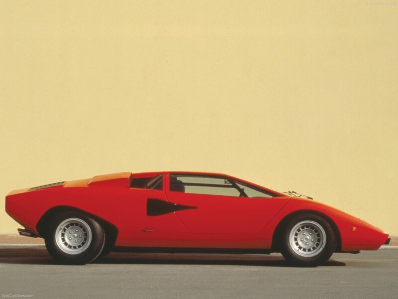 Red Sports Car — Calm, Photograph, Wall, Road