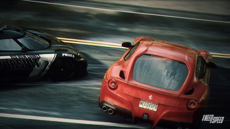 Red Sports Car Chase — Dynamic