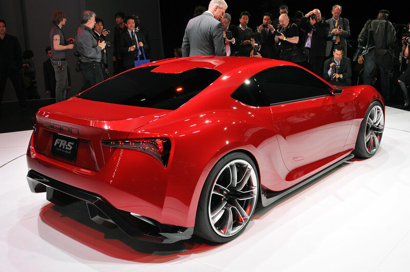Red Sports Car Concept — Dramatic