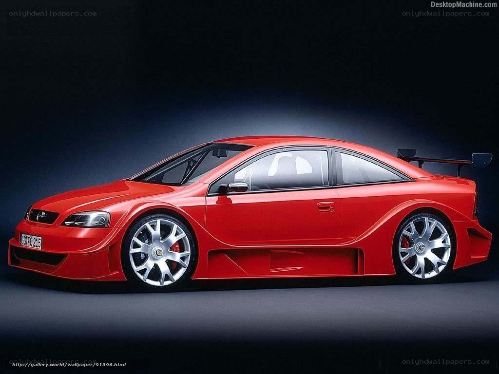 red sports car coupe