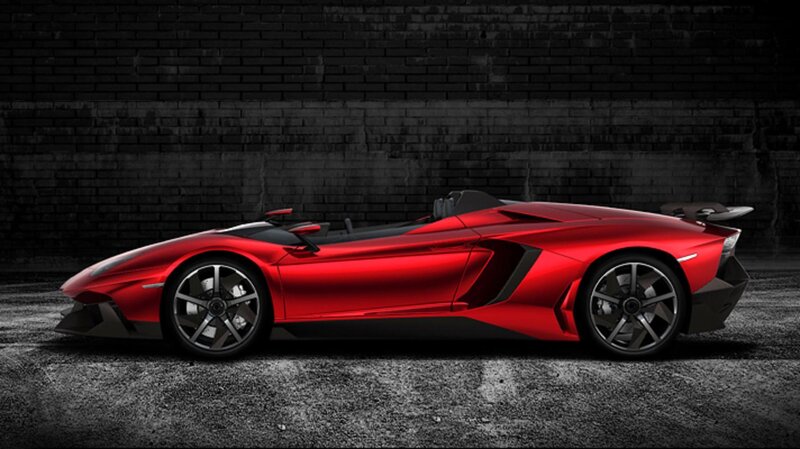Red Sports Car — Dramatic, 3d Render, Brick Wall