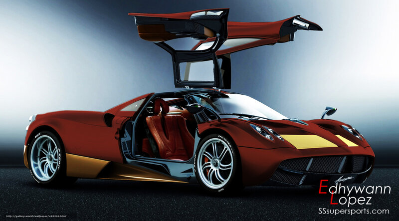 Red Sports Car — Dramatic, 3d Render, Car Door, Interior