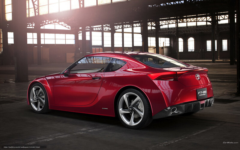 Red Sports Car — Dramatic, 3d Render, Factory