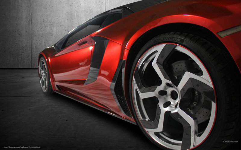 Red Sports Car — Dramatic, 3d Render, Tire, Wheel