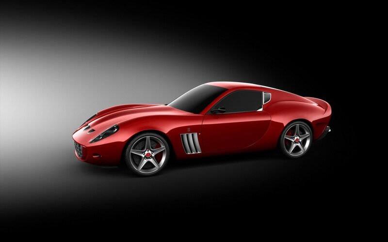 Red Sports Car — Dramatic, 3d Render, Wheels, Windows, Grille