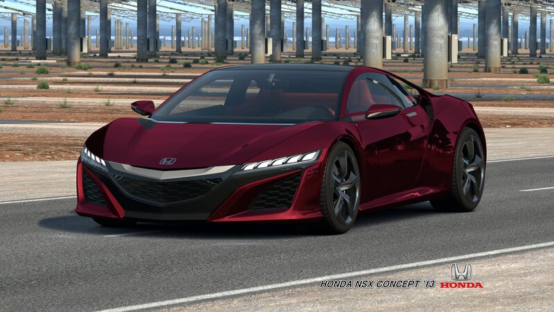 Red Sports Car — Dramatic, Afternoon, Digital Art, Road