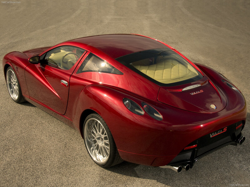 Red Sports Car — Dramatic, Afternoon, Photograph, Wheels