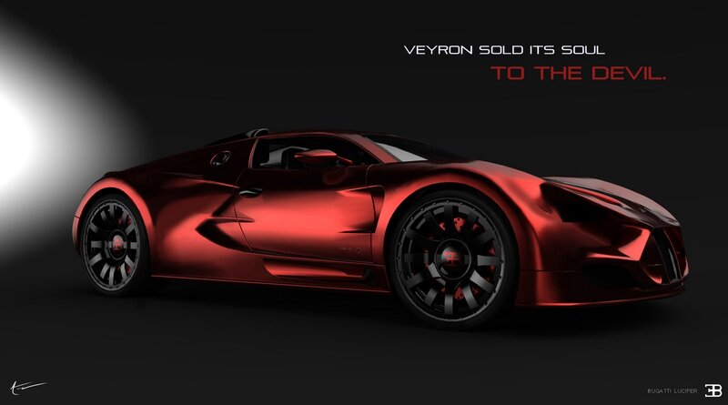 Red Sports Car — Dramatic, Digital Art, Text