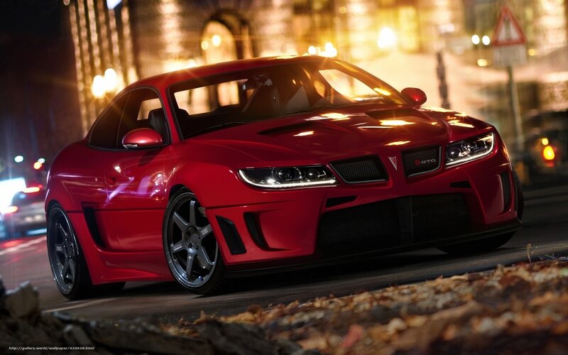 Red Sports Car — Dramatic, Night, Digital Art, Street