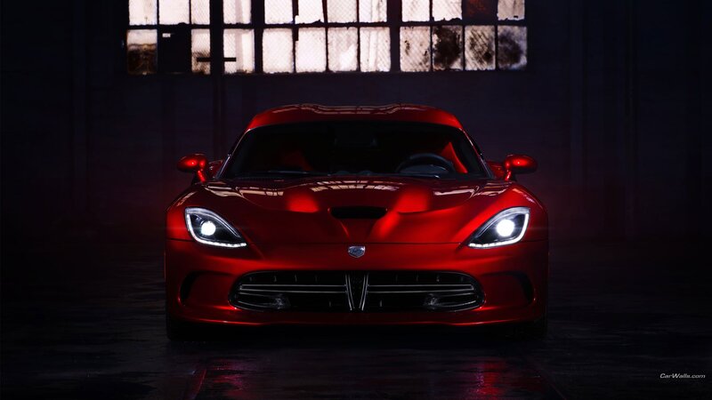 Red Sports Car — Dramatic, Night, Photograph, Headlights, Windows