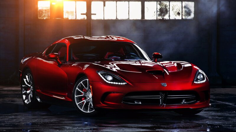 Red Sports Car — Dramatic, Night, Photograph, Windows