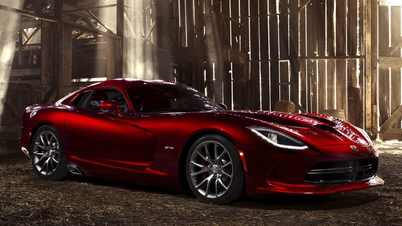 Red Sports Car — Dramatic, Photograph, Barn, Hay
