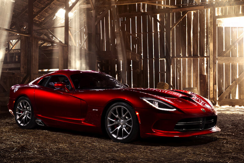 Red Sports Car — Dramatic, Photograph, Barn