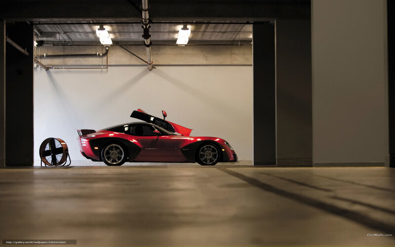 Red Sports Car — Dramatic, Photograph, Car Door, Fan
