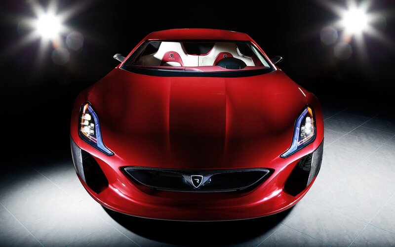 Red Sports Car — Dramatic, Photograph, Car Interior