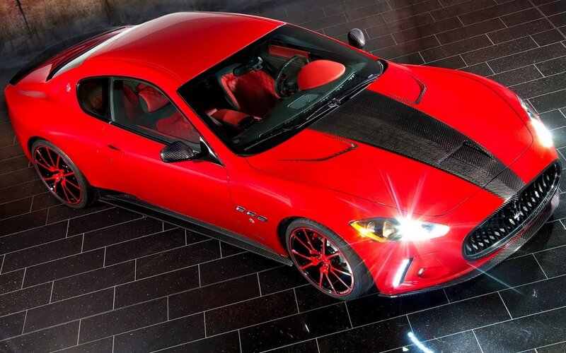 Red Sports Car — Dramatic, Photograph, Carbon Fiber, Red Wheels