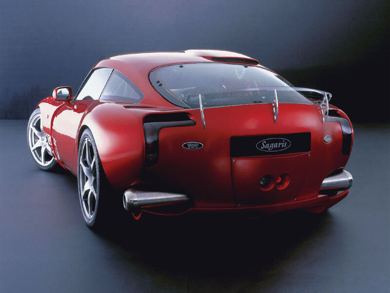 Red Sports Car — Dramatic, Photograph, Exhaust