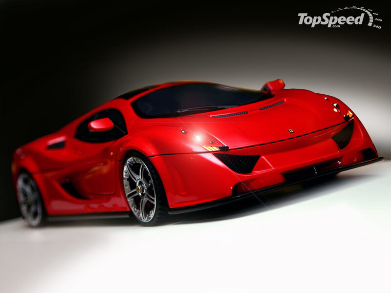 Red Sports Car — Dramatic, Photograph, Headlight, Wheel