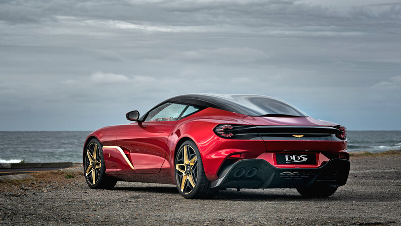 Red Sports Car — Dramatic, Photograph, Ocean
