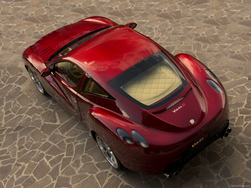 Red Sports Car — Dramatic, Photograph, Pavement