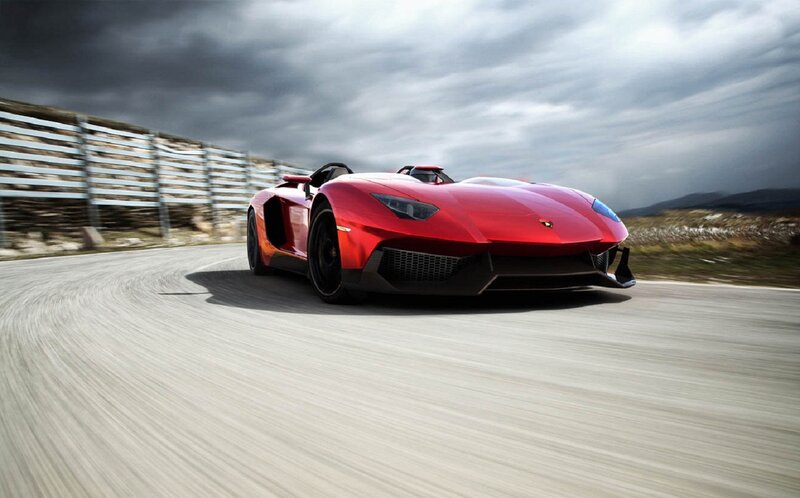 Red Sports Car — Dramatic, Photograph, Race Track